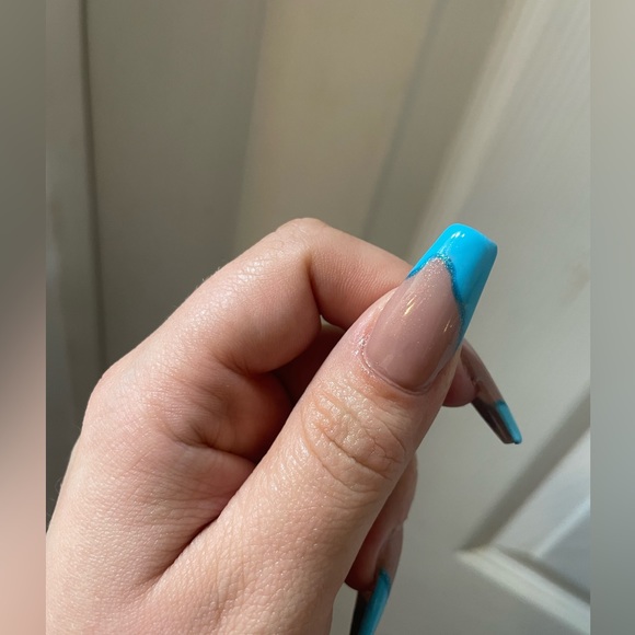 Press On Nails Long Coffin - Picture 2 of 2